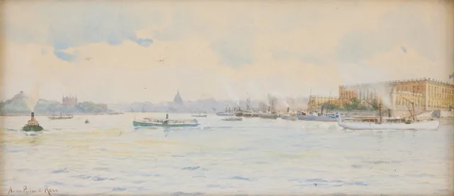 ANNA PALM DE ROSA. Stockholmsbild.