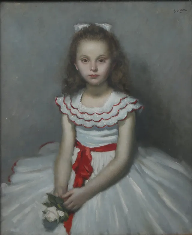 FRANCESC SERRA CASTELLET. A girl.