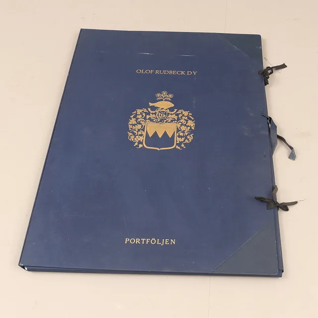 OLOF RUDBECK DY. Portföljen, René Coeckelberghs Bokförlag, 1986.