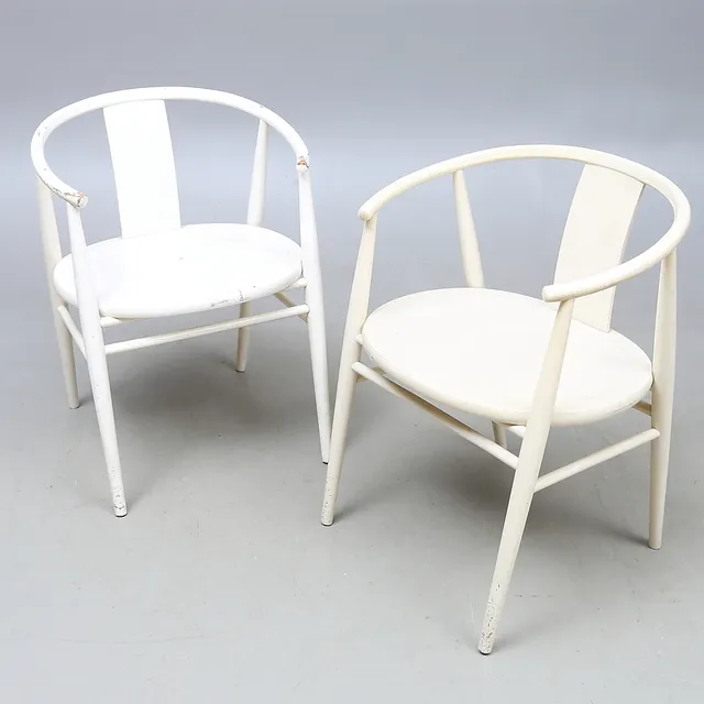 KARMSTOLAR, 1 par, Hagafors, Bra Bohag, 1960-tal.