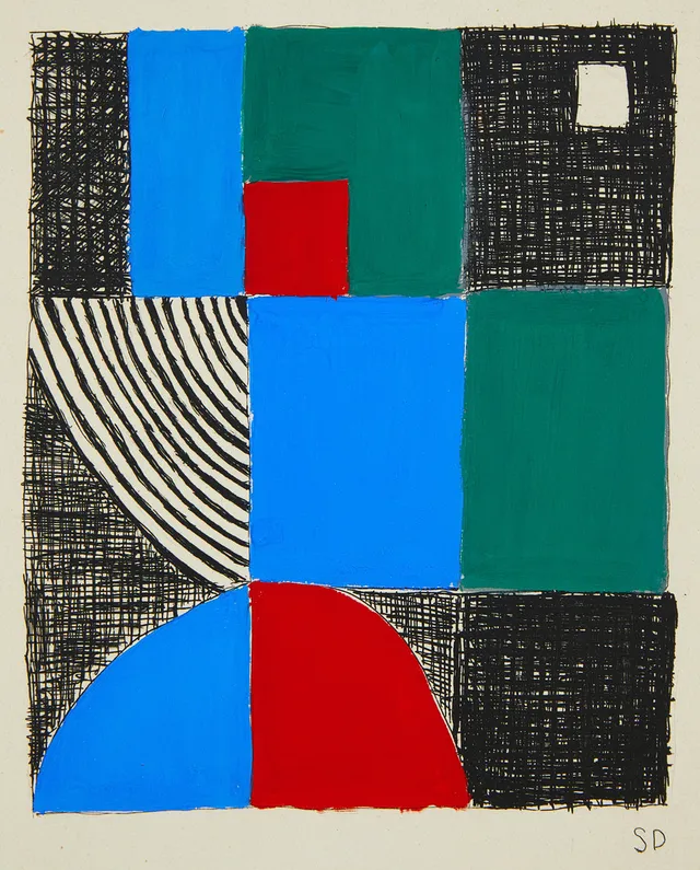 SONIA DELAUNAY. Juste Présent (Le Coin des Arts).