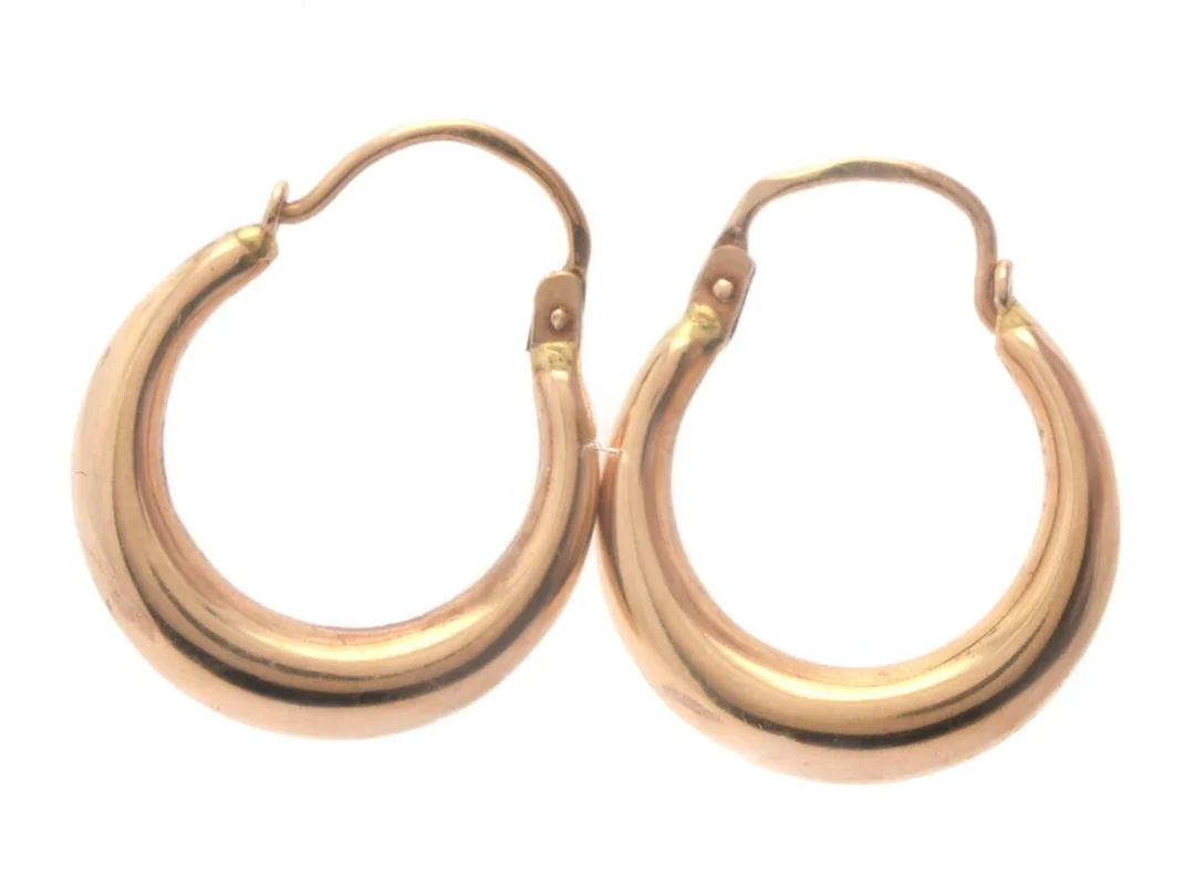 Örringar 1 par 18K 1,8g höjd: 1,9cm — Smycken/Örringar — Kaplans