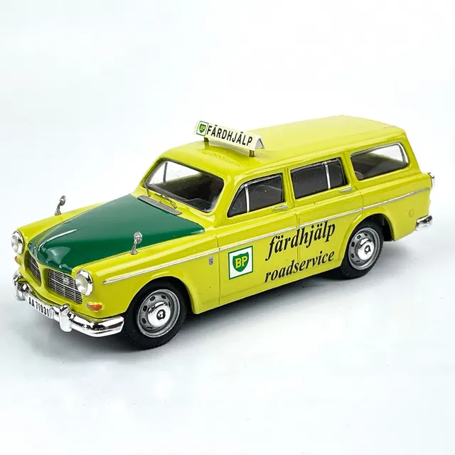 MODELLBIL, BP roadservice- Amazon Estate, -66, numrerd 45/100, André Models, skala 1:43. I originalförpackning.
