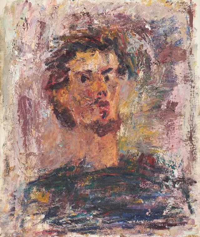 LARS NILSSON. ”Självporträtt 2”.
