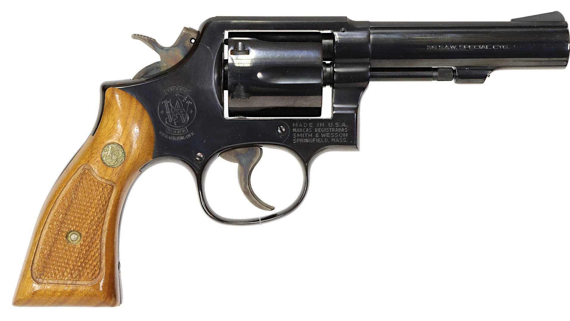 REVOLVER, Double Action, fabrikat Smith & Wesson, modell 10-8, kaliber .38 Special, tillv.nr 3D69010. — Revolvers — Walter Borg