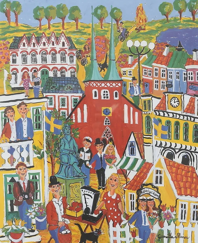 GUNILLA MANN. Växjö, tryck.