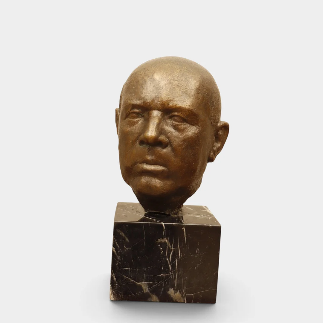 EVA MOSHACK (1925-2003). Retrato de Pau Casals. — Sculptures & Bronzes — Barcelona Auctions