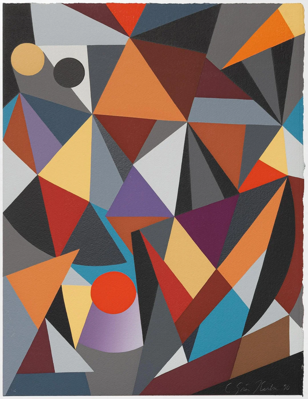 C Göran Karlsson, "Kaos". — Konst/Grafik — Bukowskis