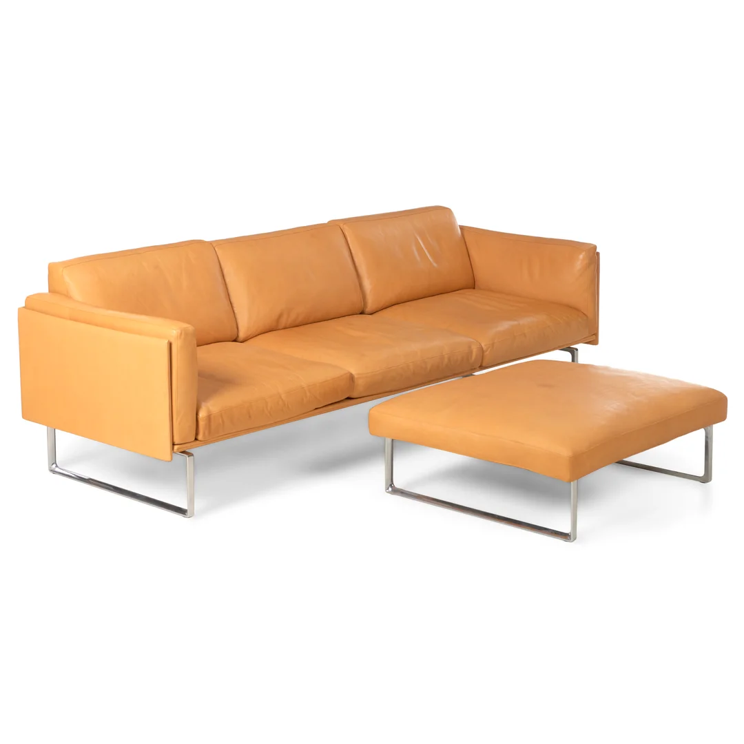 Lissoni, Piero — Sofa med skammel — Gjenstand/Moderne møbler og design — Blomqvist