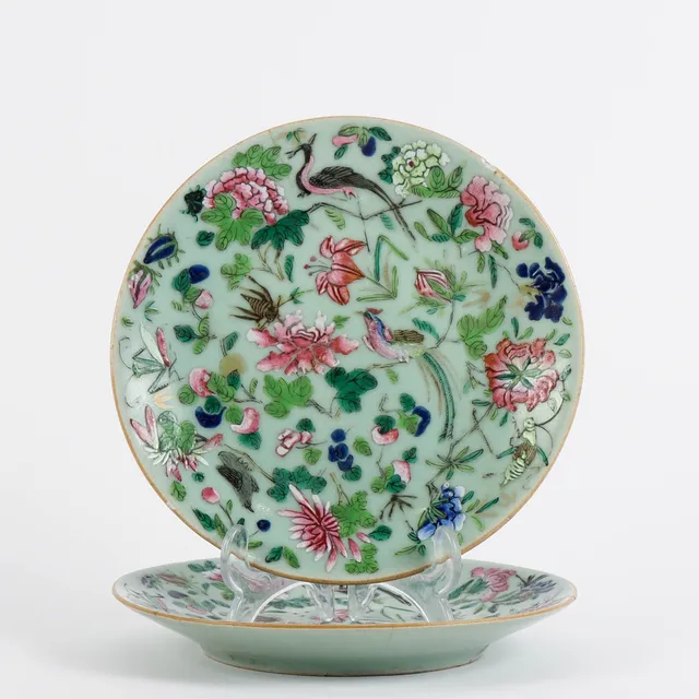 FAT, porslin, Kina, 1800/1900-tal.