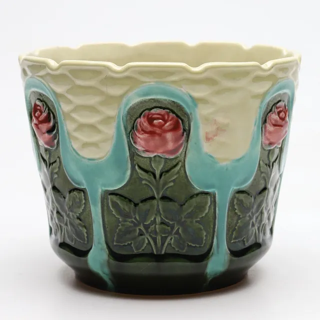 YTTERFODER, majolika, 1800-/1900-tal.