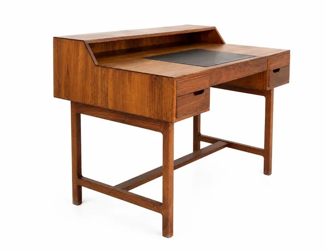 Kurt Østervig for KP Møbler. Freestanding desk, rosewood, 1960s