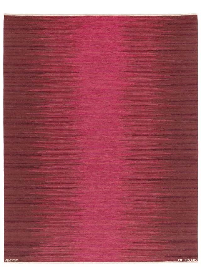 Claesson Koivisto Rune, matta, "Forell, Cerise" rölakan, ca 250 x 200 cm, signerad AB MMF MC EK OR.