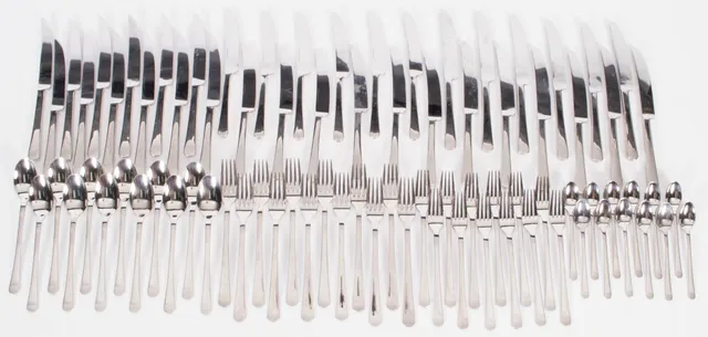 Grethe Meyer for Georg Jensen. 'Copenhagen Line' steel cutlery (84)