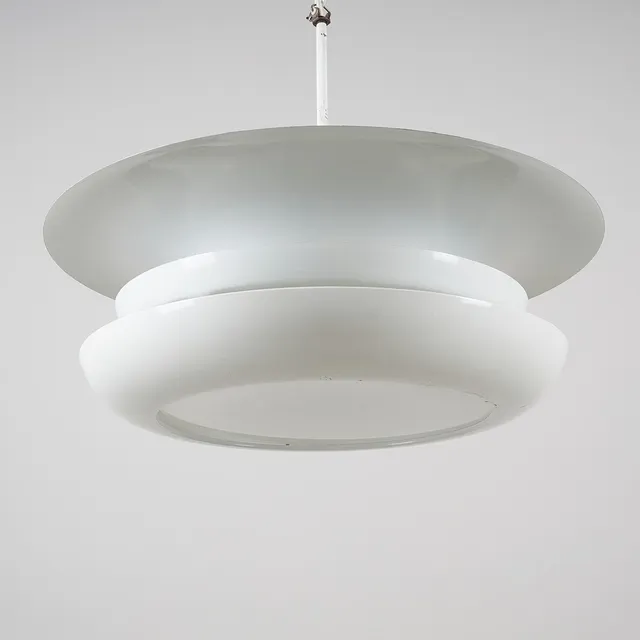 HEIKKI TURUNEN. TAKLAMPA, modell 340-284 Luxifer, Orno 1900-talets slut.