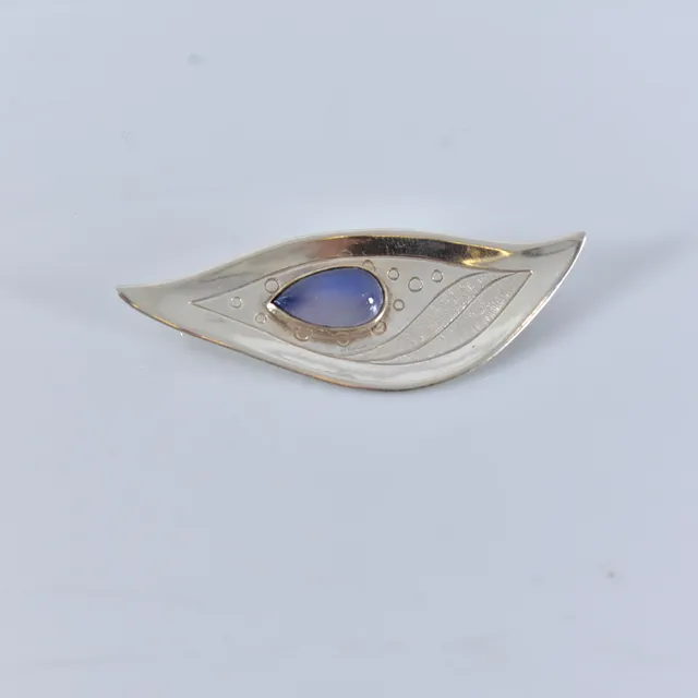 BROSCH, silver, Ge-Kå Kaplan Stockholm 1956.
