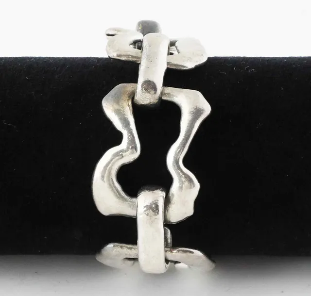 JACOB HULL. Armband, silverpläterat, Buch & Deichmann, Denmark, signerad, 1900-tal.