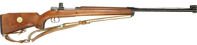 GEVÄR, fabrikat Carl Gustav, modell 63, kaliber 6,5x55, tillv.nr 105124.