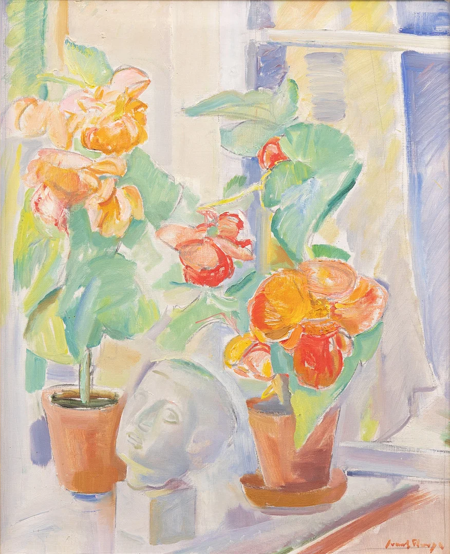 SVANTE BERGH. Stilleben, olja på duk, signerad. — Paintings — Garpenhus Auktioner