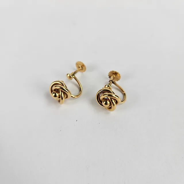 ÖRHÄNGEN, guld 18k. GD & Co. Vikt ca. 2.3g.