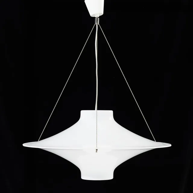 YKI NUMMI. Taklampa, “Lokki/Sky Flyer”, Innolux, Finland, etikettmärkt.