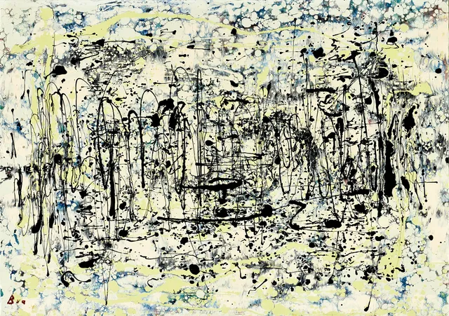 BIRGER BIA PETERSON (1916-1997), ”Non fig", signerad Bia, blandteknik.