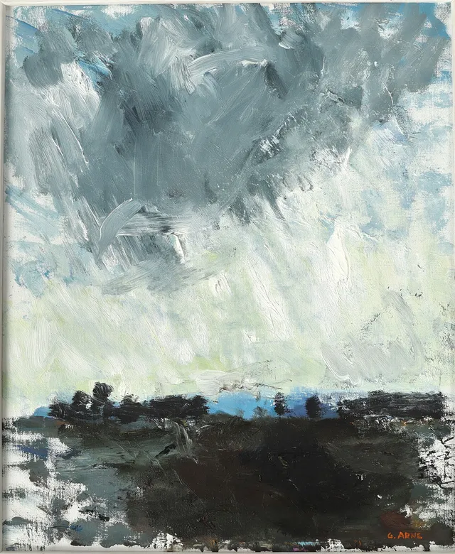 GUSTAV ARNE. 1925-2011, Olja på duk, signerad.