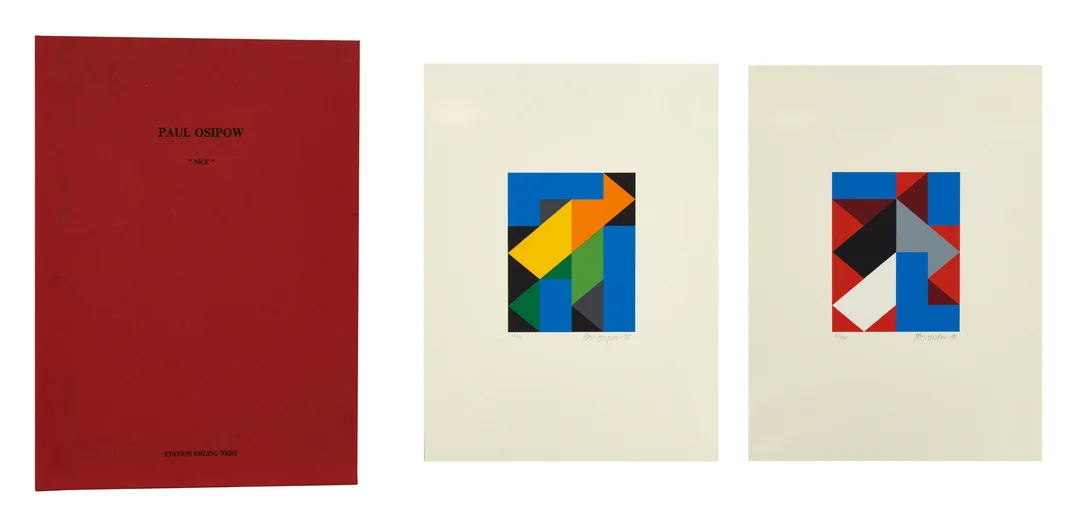 Osipow, Paul — "Nice" 1996 — Kunst/Grafikk — Blomqvist
