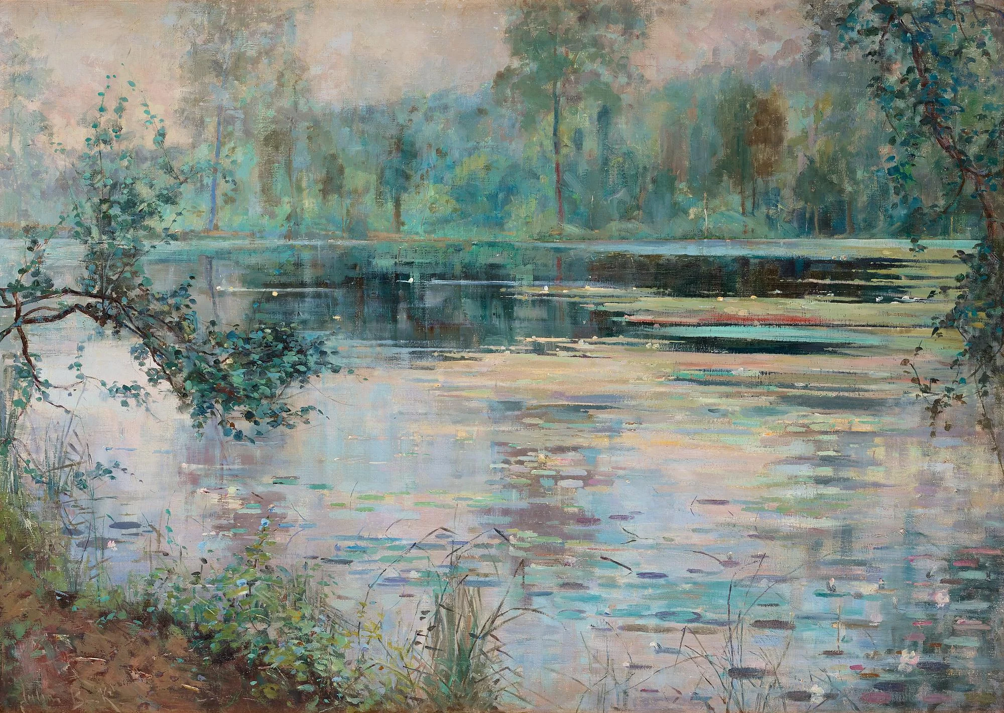 Julia Beck, "L'Etang (Brume)". — Bukowskis
