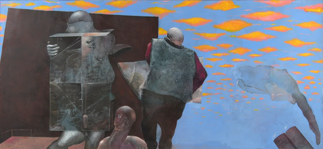 Rose, Knut — "Endelig bearbeidet landskap" 1978 — Kunst/Maleri — Blomqvist
