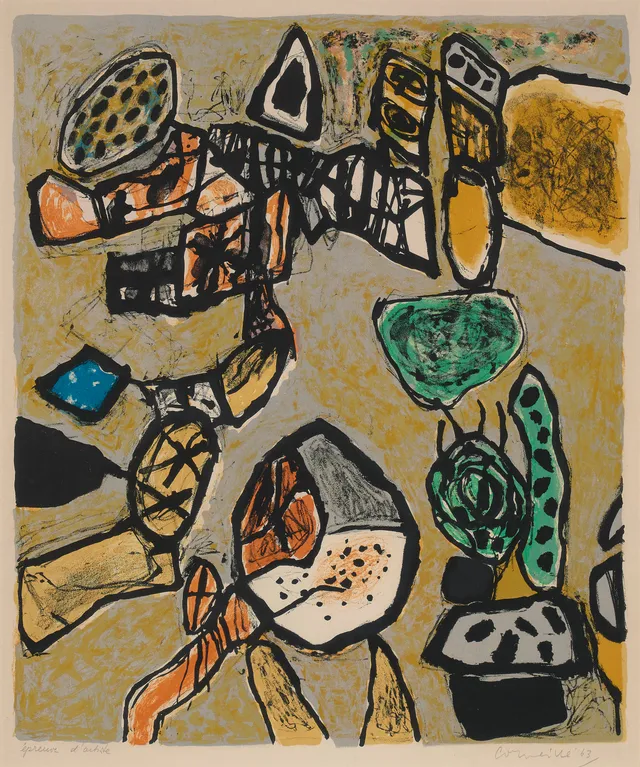 Corneille, Guillaume — "Été incendiaire/ Brennende sommer" 1963