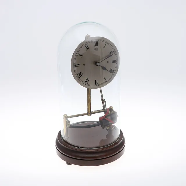 A BULLE PATENT ELECTRIC DOME CLOCK.