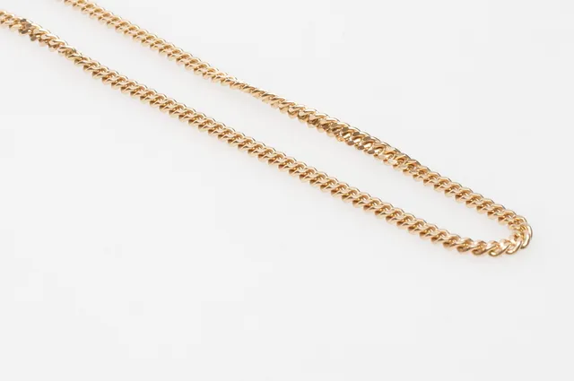 HALSKEDJA PANSAR, 18k guld, vikt ca 15 gr.