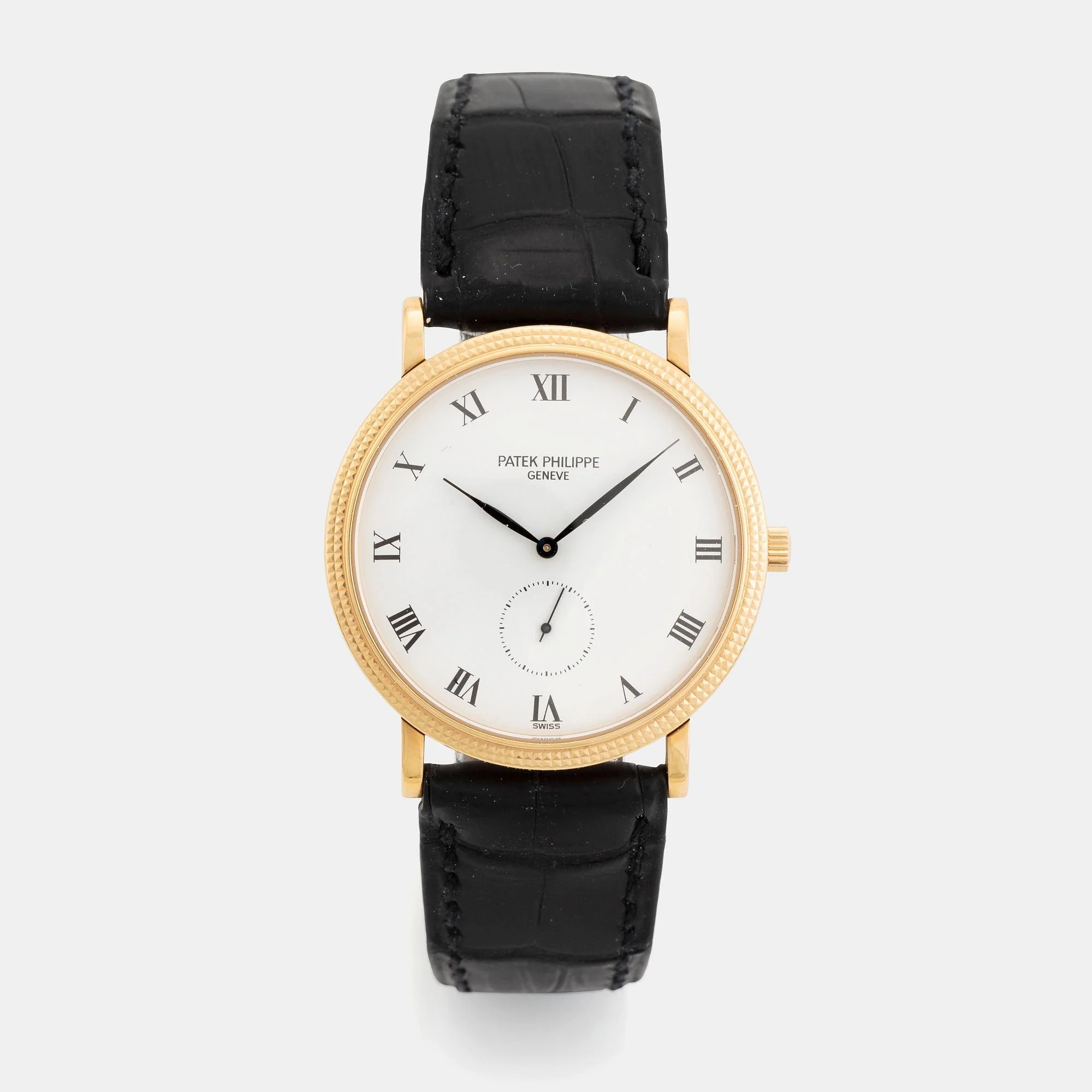 Patek Philippe, Calatrava, "Clous de Paris", ca 1989. — Bukowskis