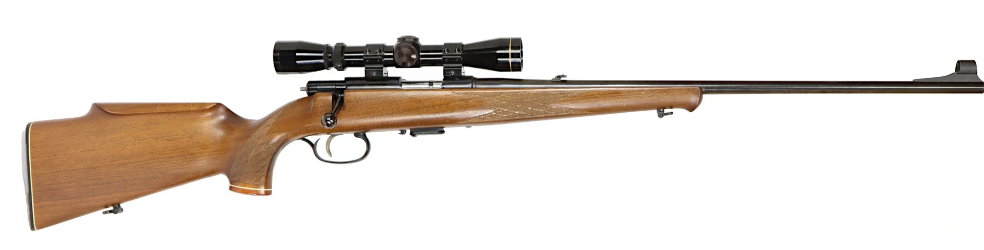KULGEVÄR, fabrikat Anschütz, modell 1522, kaliber .22WMR, tillv.nr 1229314, se-nr Begagnad. — Rifles — Walter Borg