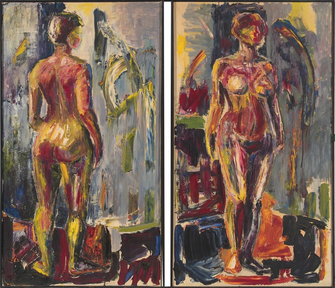 Frohde, Erik — "Høst - Vår" 1977 — Kunst/Maleri — Blomqvist