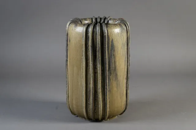 Arne Bang. Large vase / floor vase in stoneware model 88