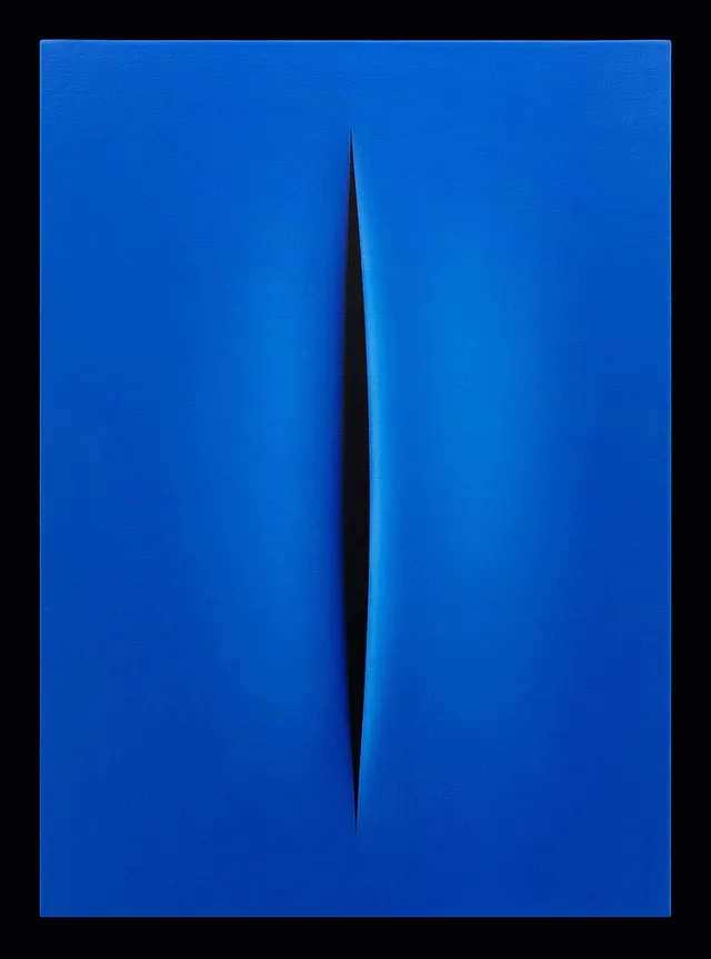 RALF ARZT (FÖDD 1963). "Hommage a Fontana XXXVII", signerad.