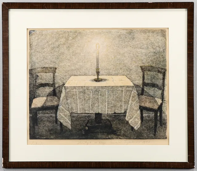 GUNHILD FRYKLUND. "Interiör".