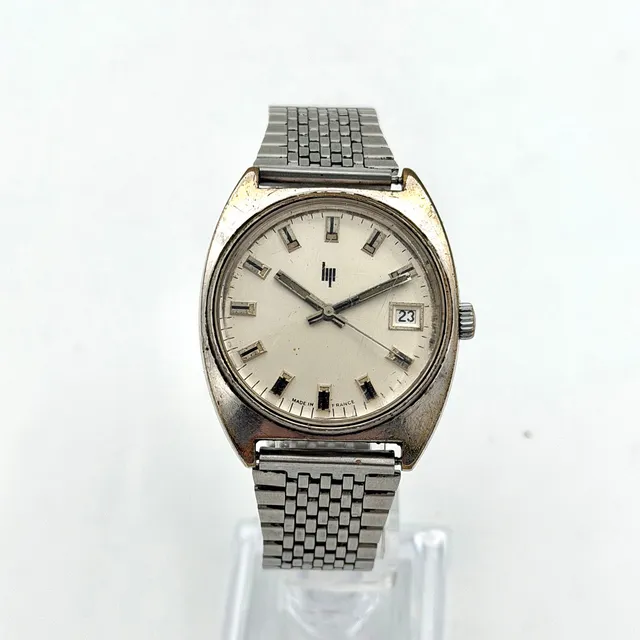 LIP, armbandsur, 1960/70-tal, manuell, stål.