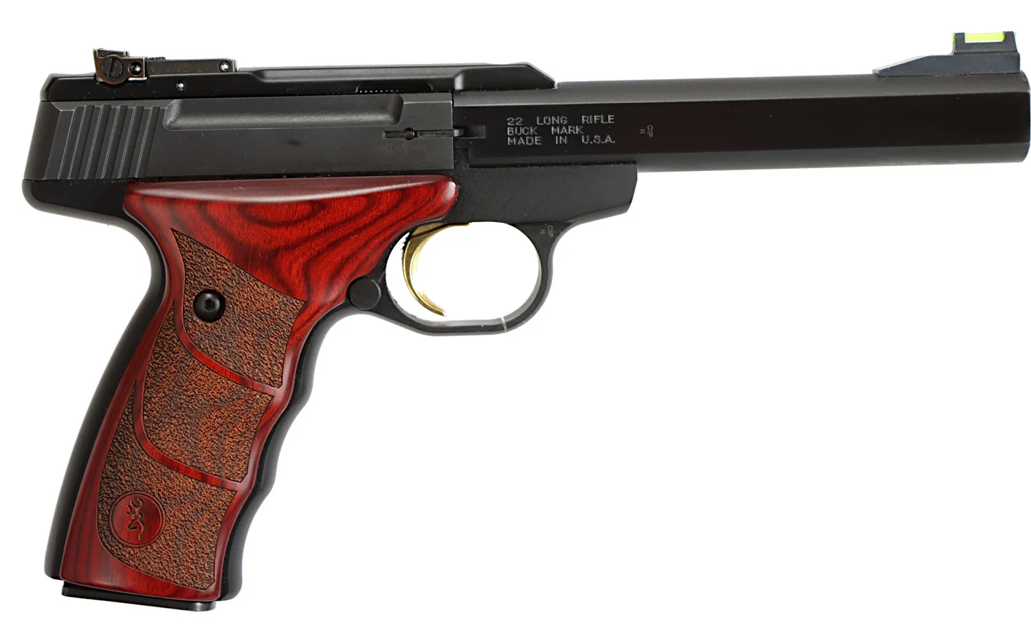 PISTOL, Halvautomatisk, fabrikat Browning, modell Buck Mark Plus UDX, kaliber .22LR, tillv.nr 515ZT16112, se-nr SE2693031. — Pistols — Walter Borg