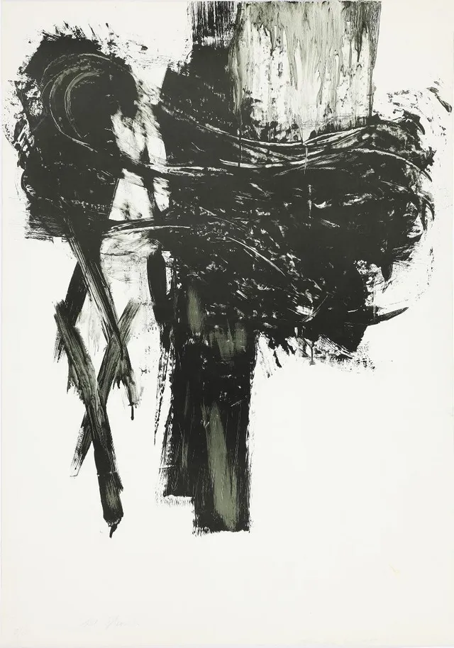 Untitled. Signed Maja Lisa Engelhardt 89, 2/30. Lithograph in colours. Sheet size 120×83 cm. Unframed.