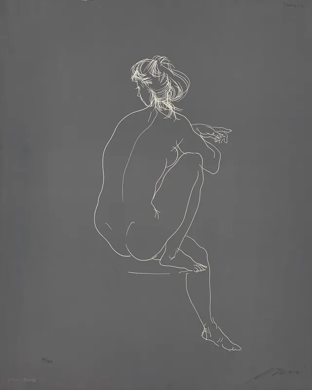 Erni, Hans — Kvinneakt