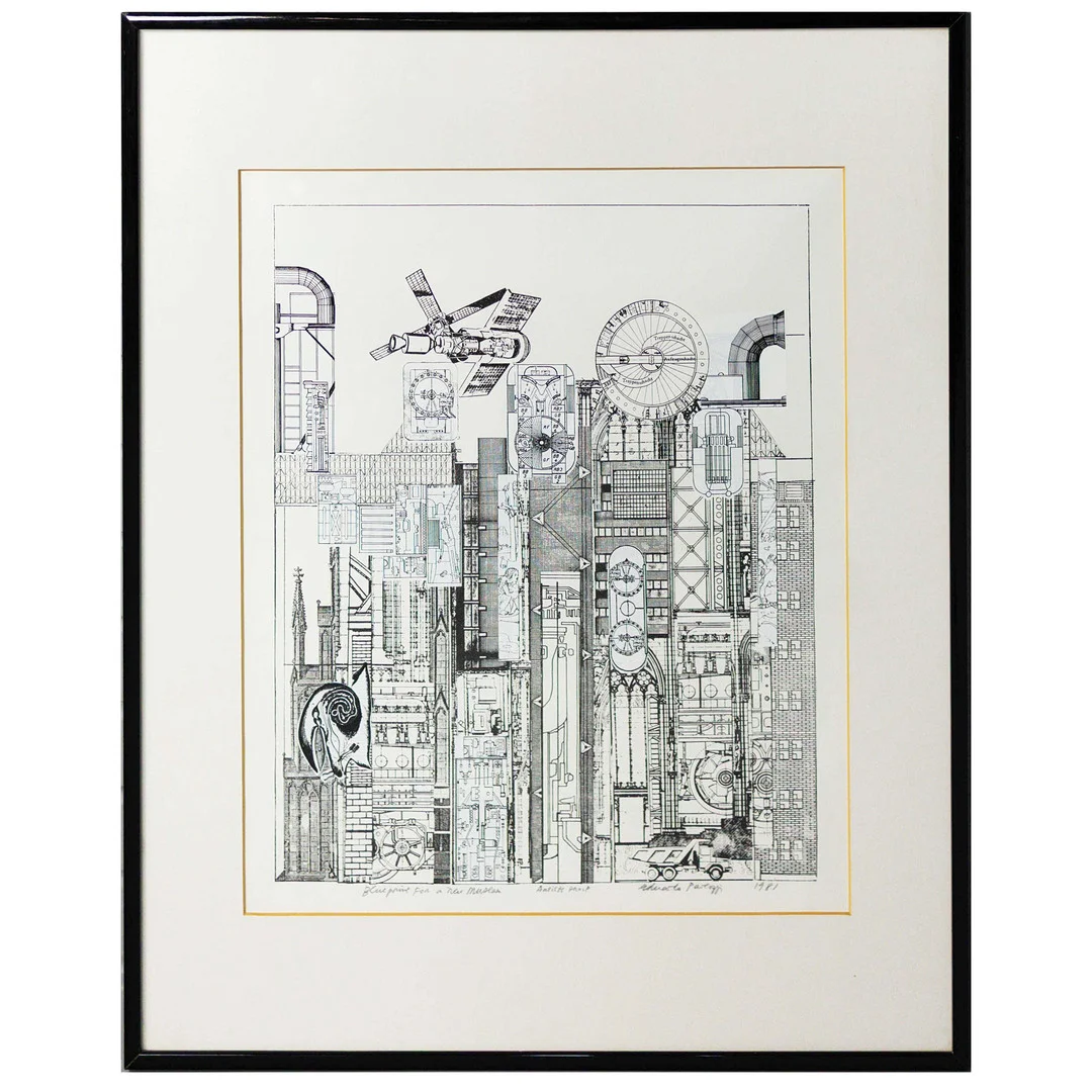 EDUARDO PAOLOZZI. BLUEPRINT FOR A NEW MUSEUM. — Engravings & Prints — Lots Road Auctions