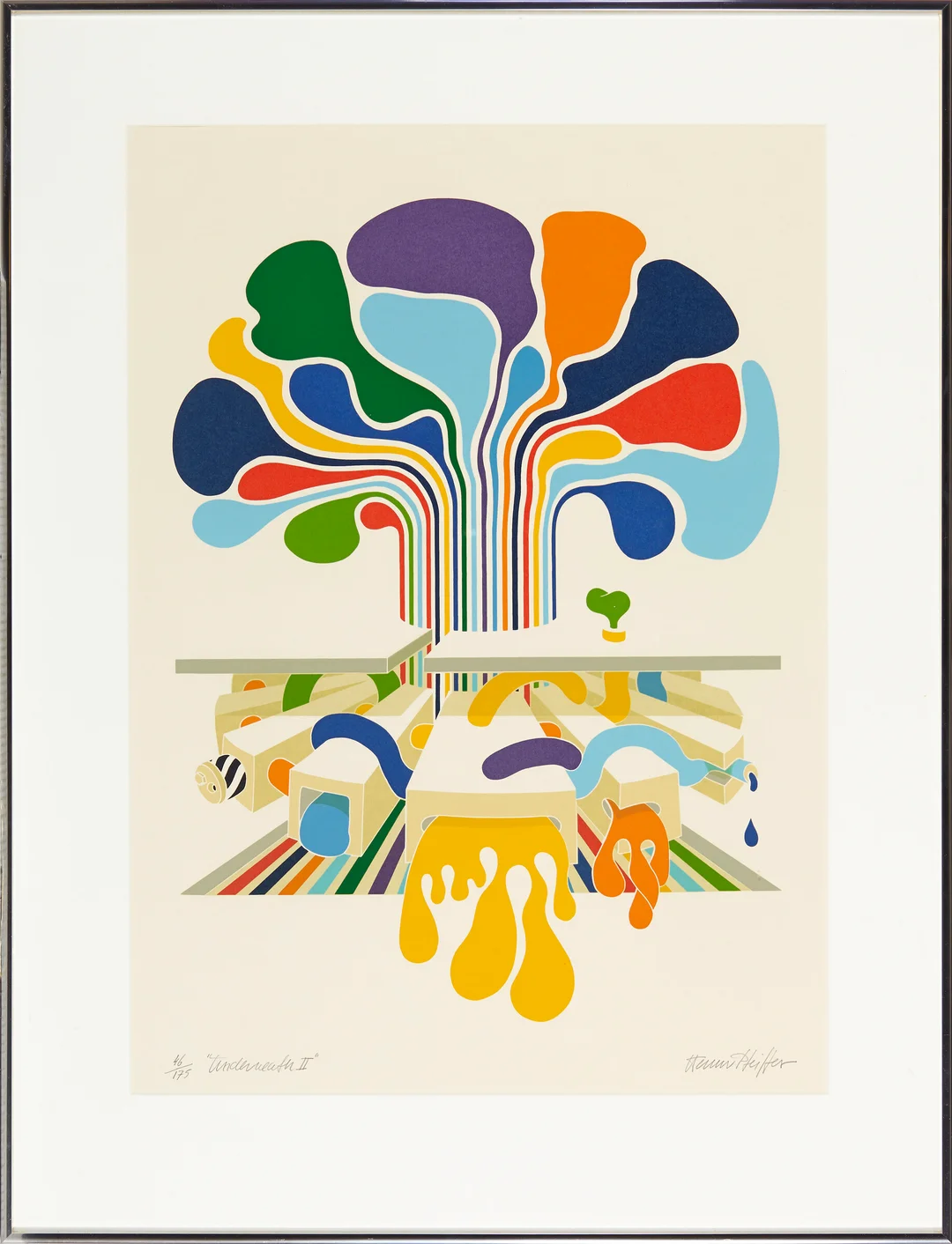 Pfeiffer, Werner — "Underearth II" — Kunst/Grafikk — Blomqvist