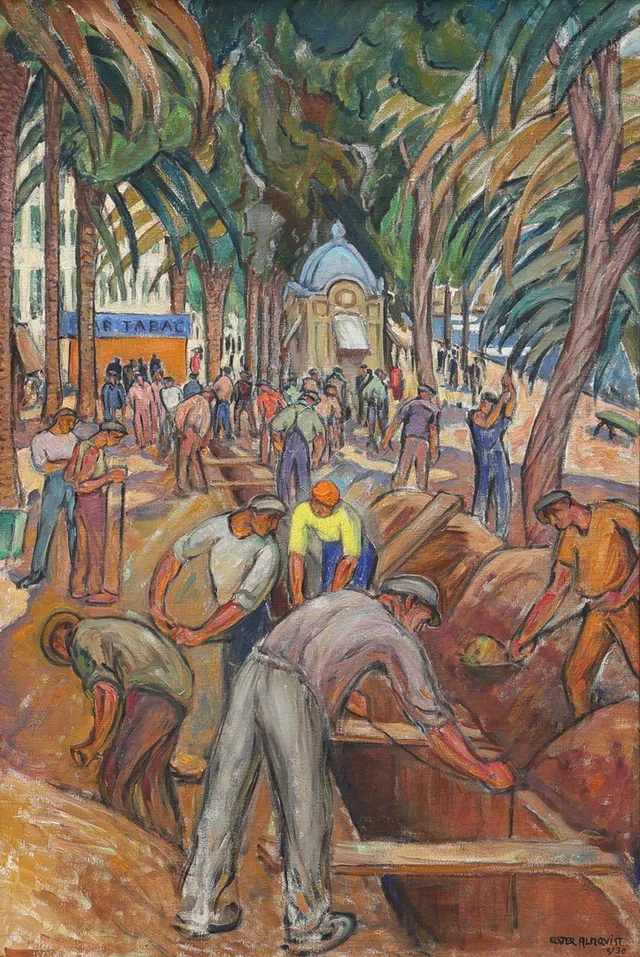 ESTER ALMQVIST. "GATUARBETARE I SANARY".