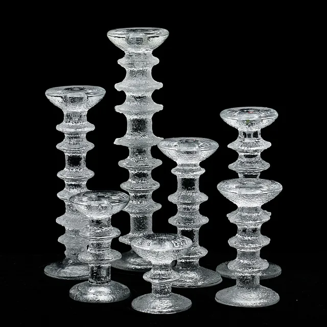 TIMO SARPANEVA. Ljusstakar, 7 st, "Festivo", Iittala.