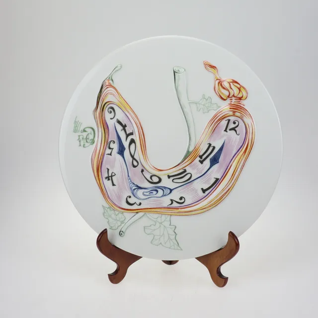 SALVADOR DALI. Fat, porslin,signerat samt numrerat 1513/3000,Rosenthal,Studio-Linie,1976.
