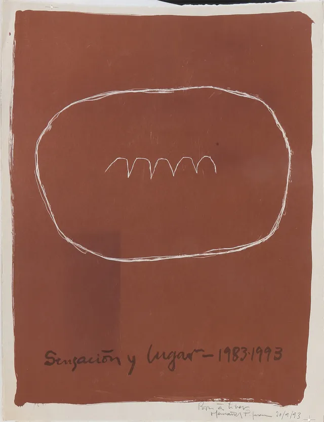 JOAN HERNÁNDEZ PIJUAN. "Sensación y lugar 1983-1993".