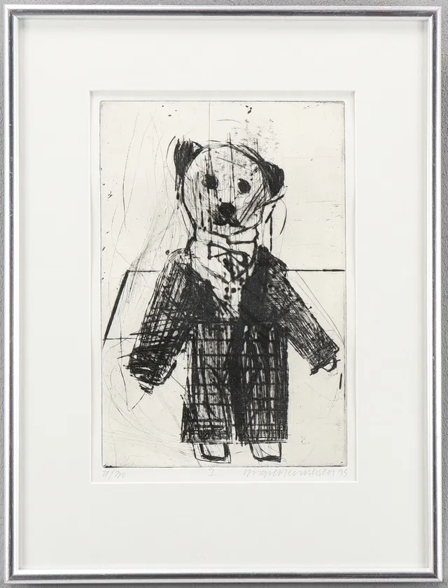 YNGVE HENRIKSEN. Etsning 21/30, signerad.